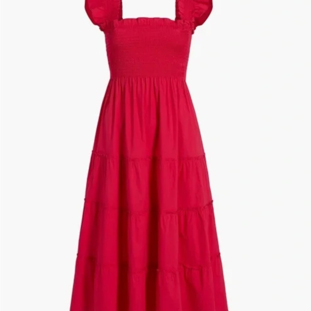 Hill House Nap Dress - Red